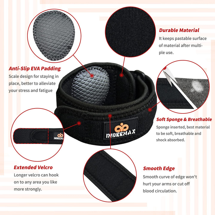 INDEEMAX Tennis Elbow Brace for Men &amp; Women Gol