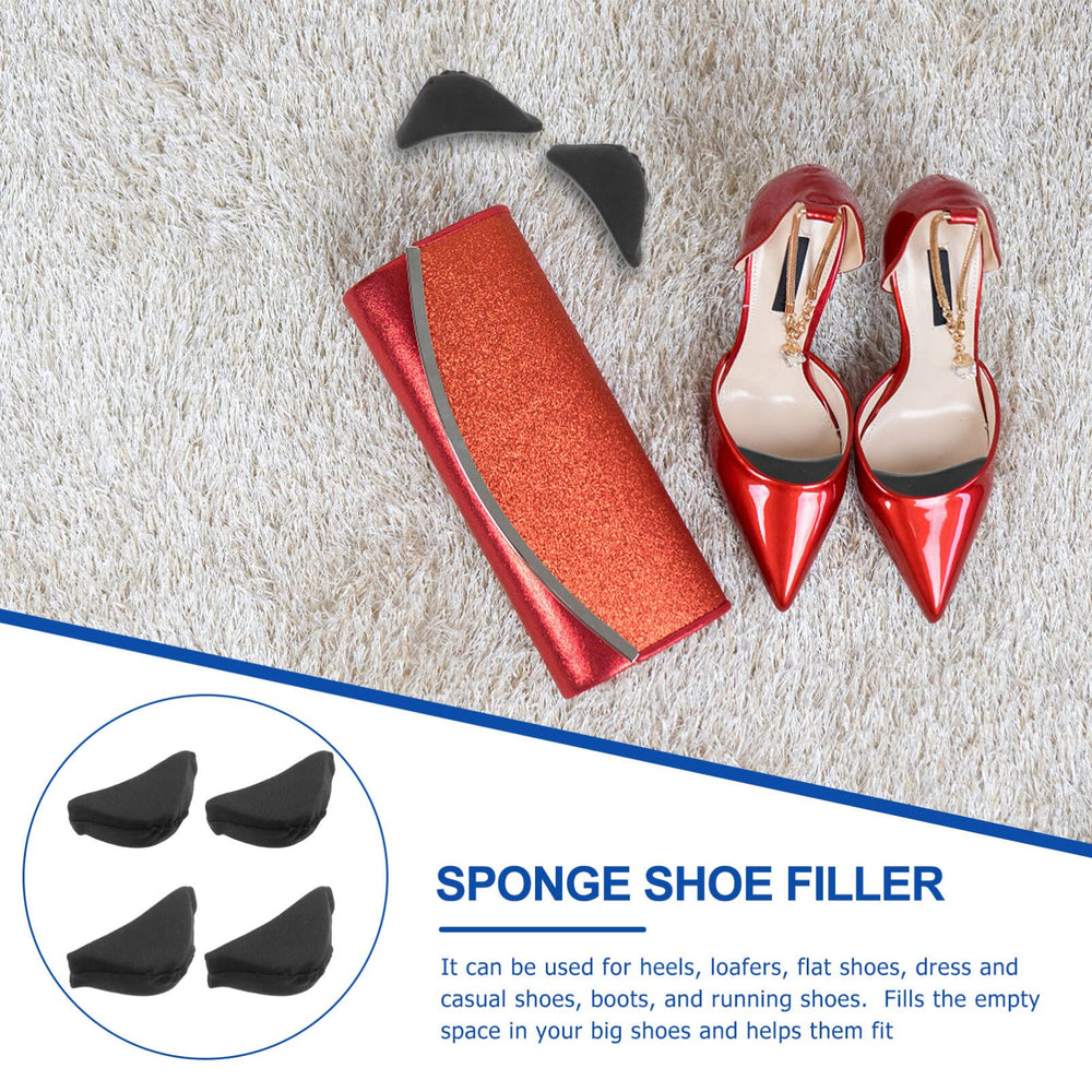 Healifty Forefoot Pad Shoe Filler Shoe Inserts Size 2Pa