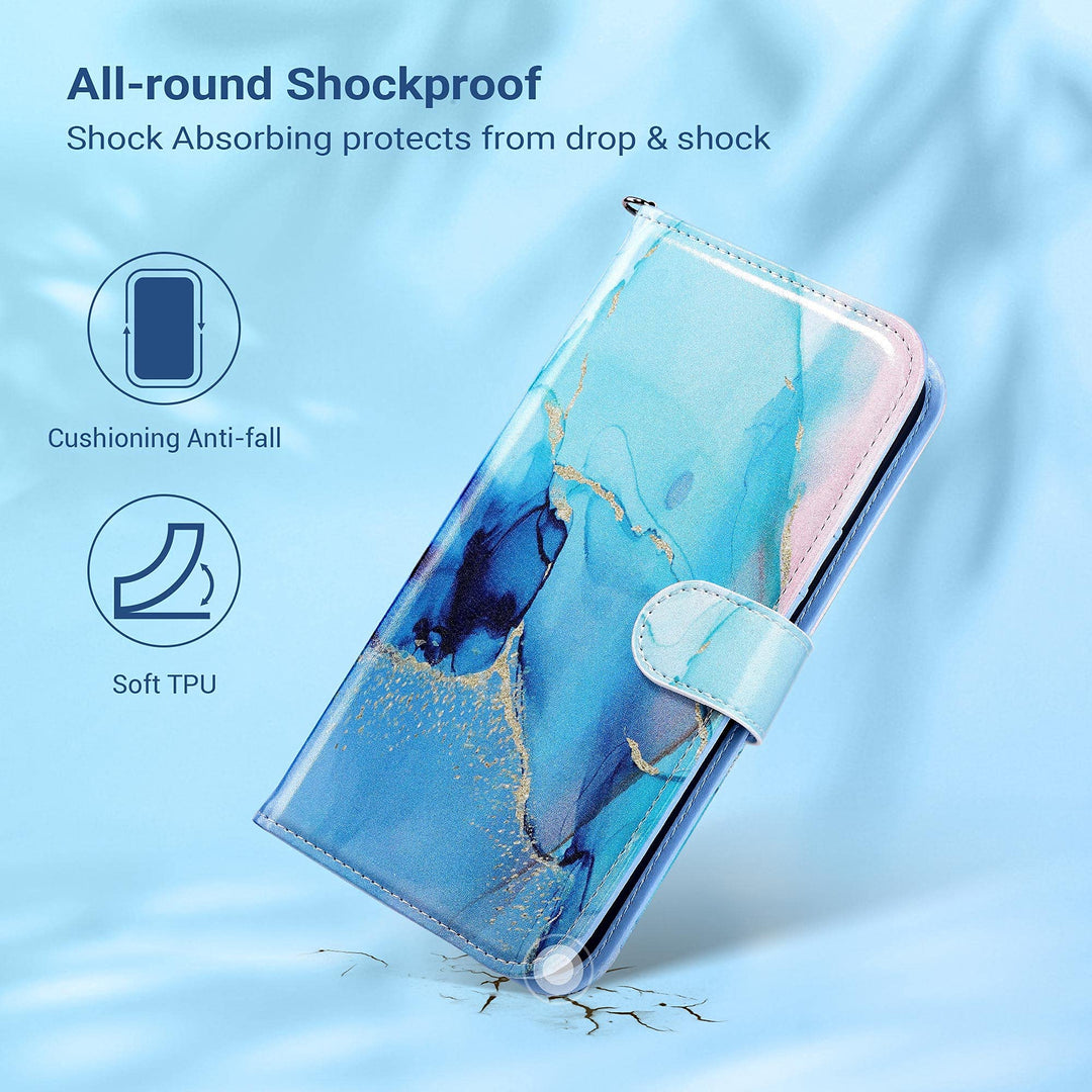 ULAK Compatible with iPhone 13 Wallet Case for Women, P