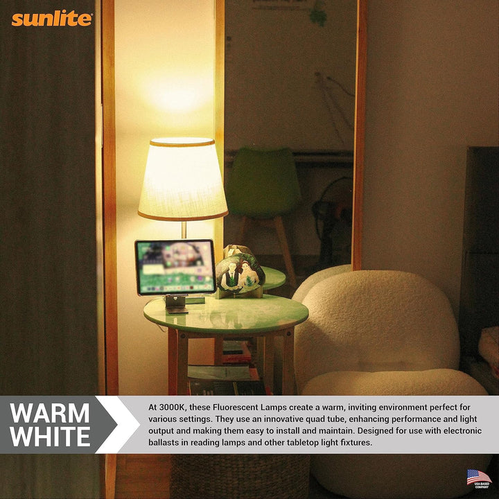 Sunlite FML27/65K Quad Tube Plug-in Compact Fluorescent