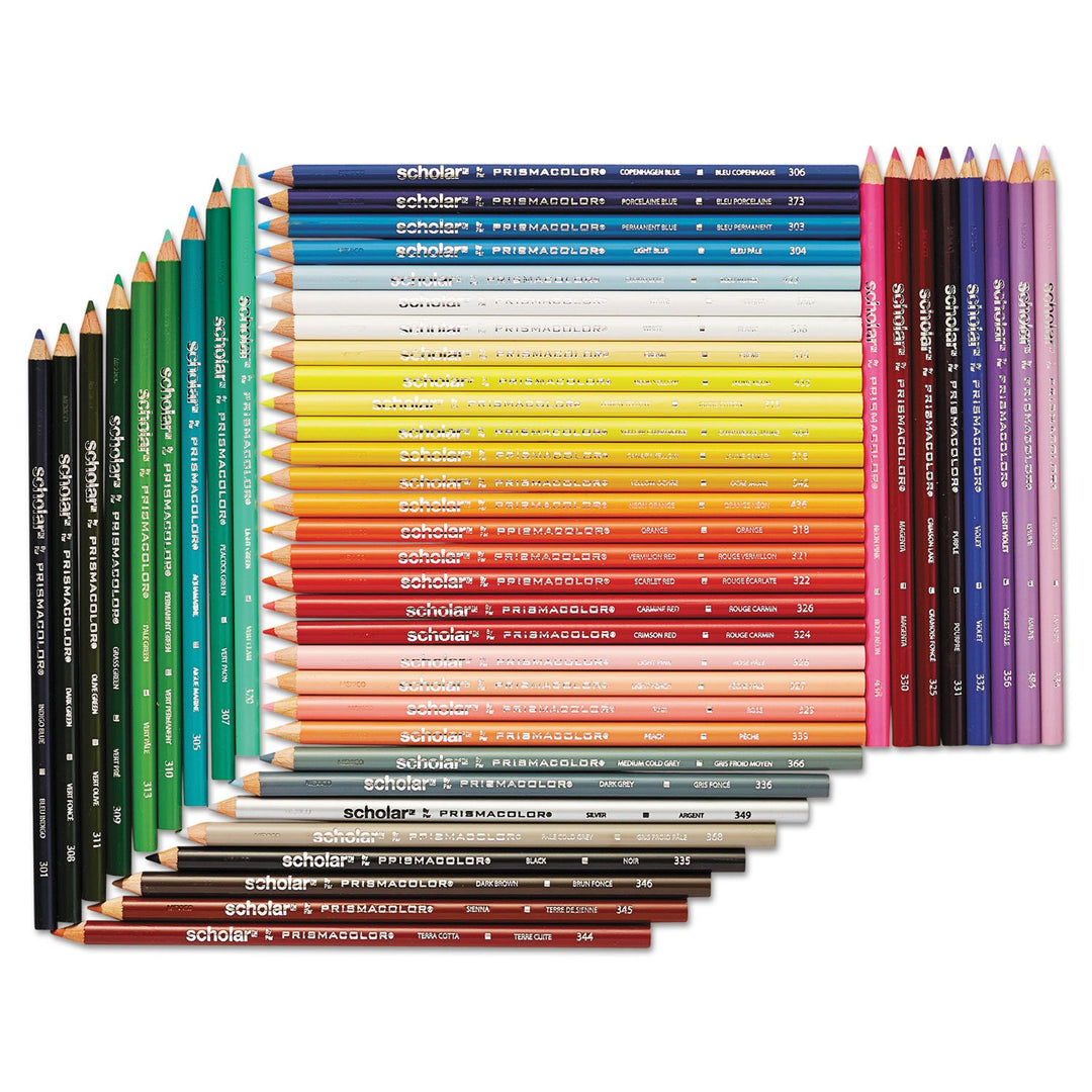 Prismacolor Scholar Colored Pencils, Adult Coloring, 48