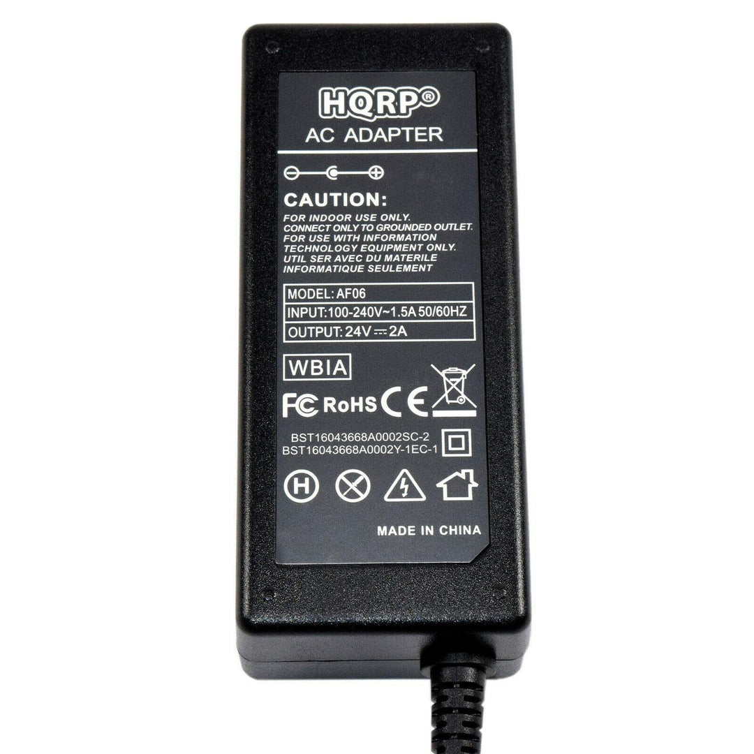 HQRP AC Power Adapter Compatible with Logitech 190542-0