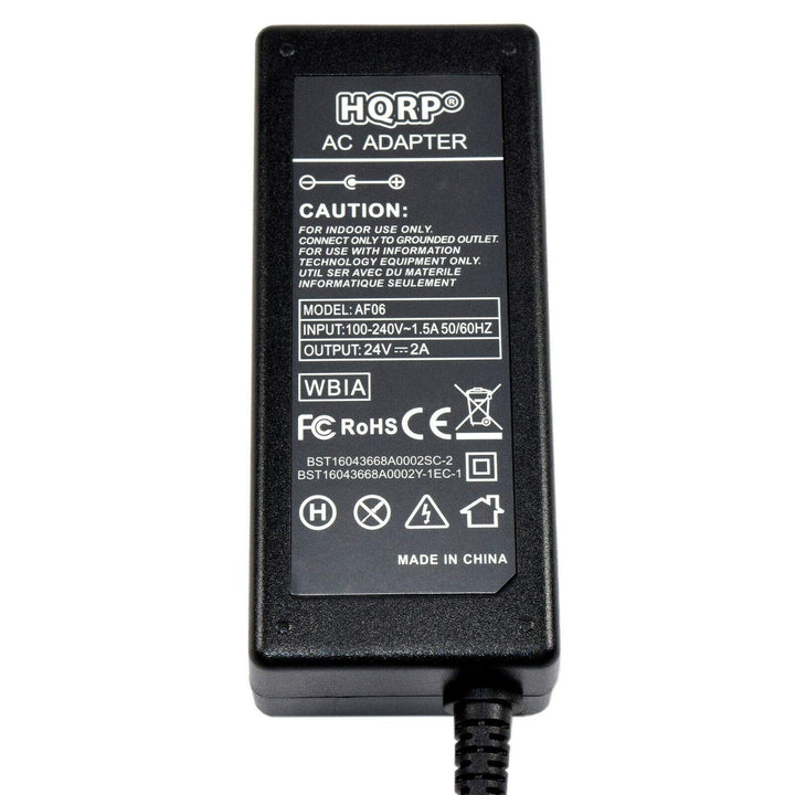 HQRP AC Power Adapter Compatible with Logitech 190542-0