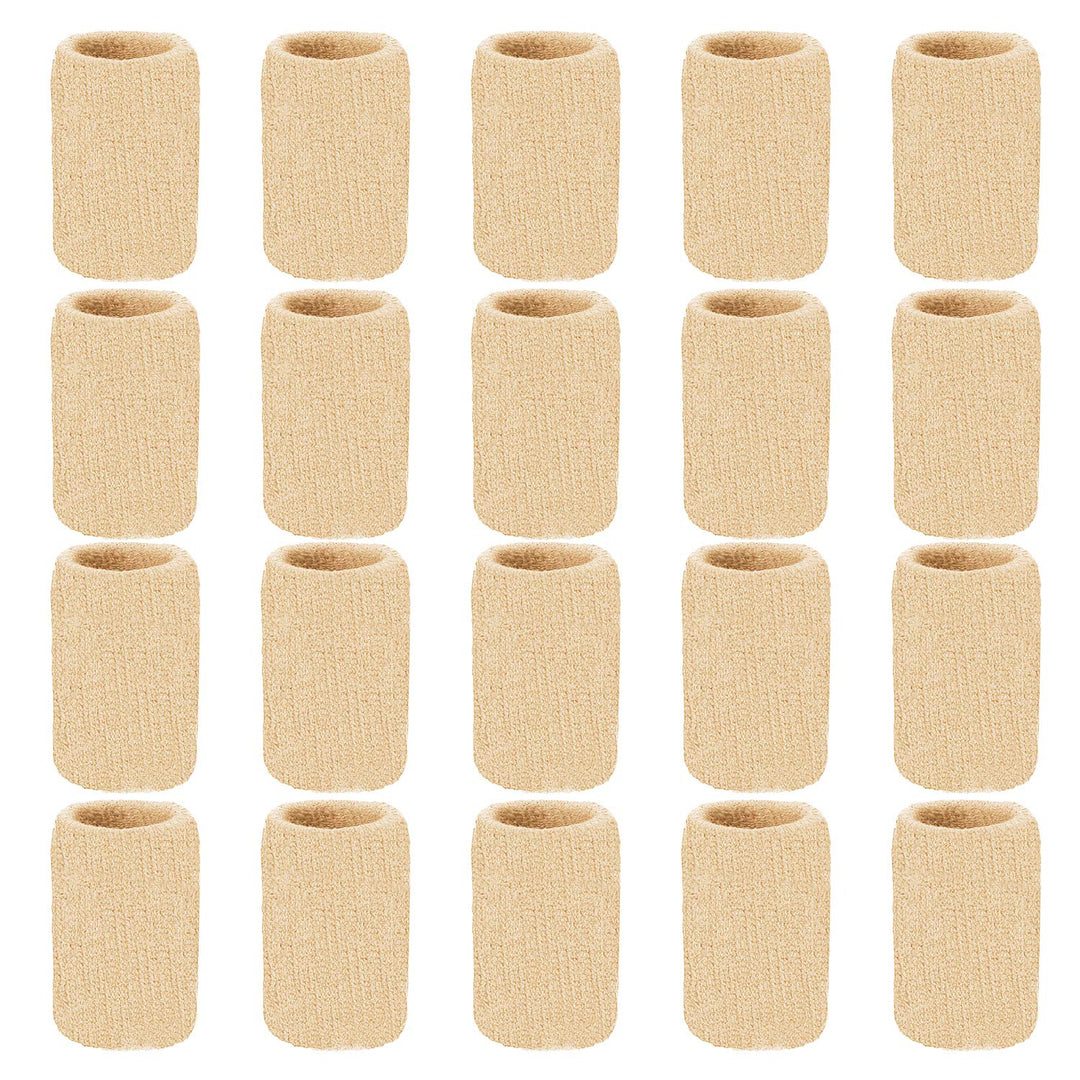 Senkary 20 Pieces Finger Sleeves Protectors Thumb Brace