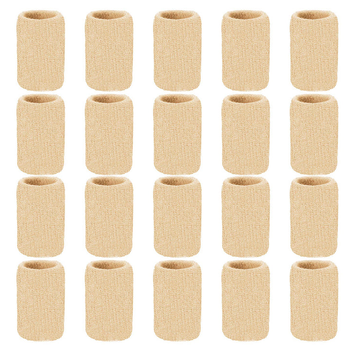 Senkary 20 Pieces Finger Sleeves Protectors Thumb Brace