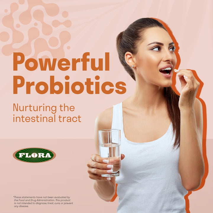 Flora Super Bifido Plus 102 Billion CFU, Raw Probiotics
