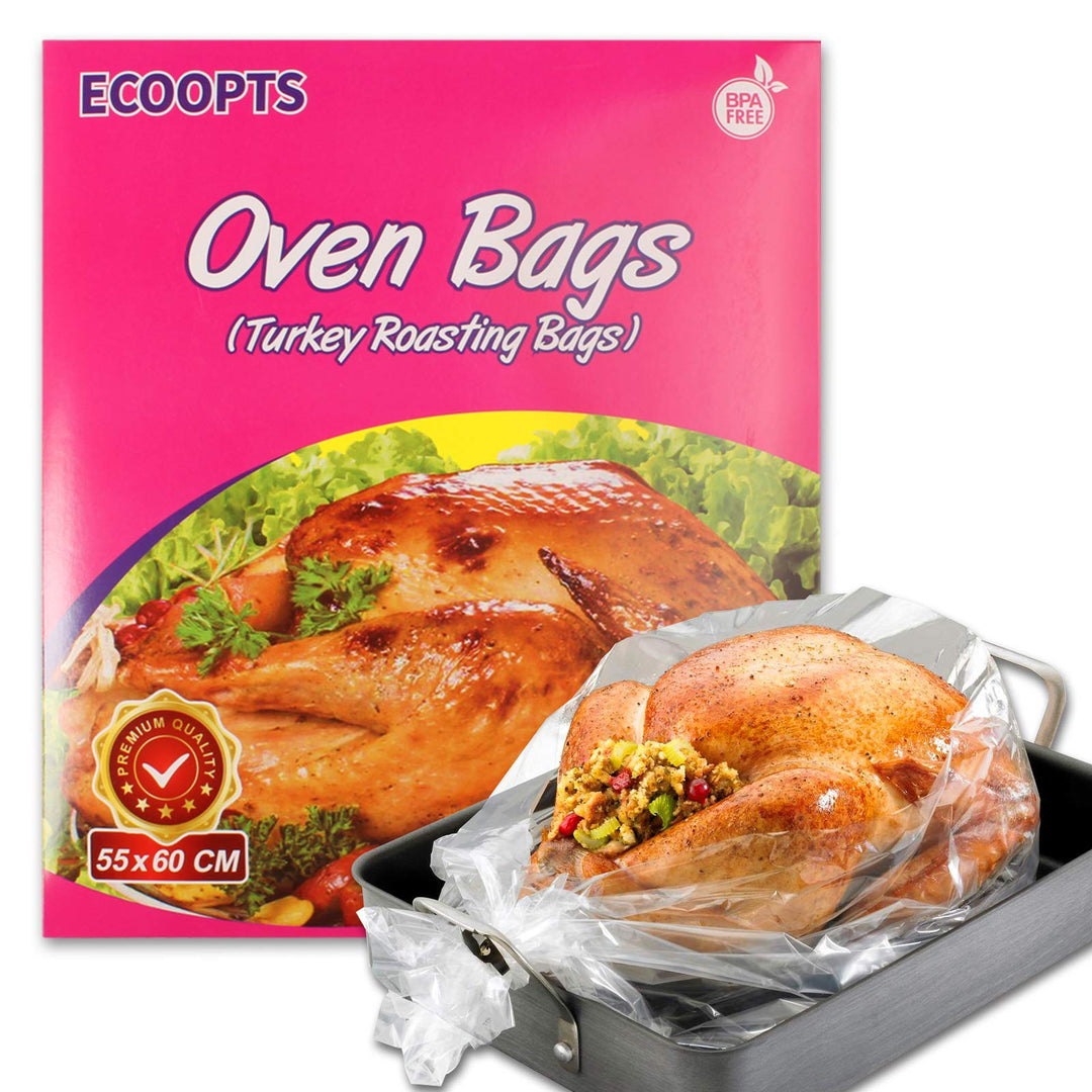 ECOOPTS Turkey Oven Bags Large Size Oven Cooking Roasti