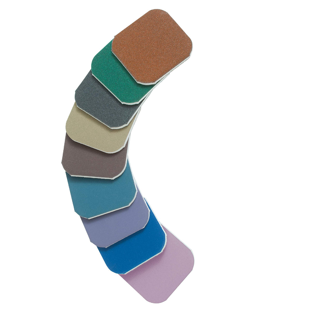 2 inch by 2 inch Double Sided Soft Touch Sanding Pads Ideal for Pen and Bottle Stopper Polishing. Perfect for Cycle Sanding Acrylic Materials with CA Glue Finish