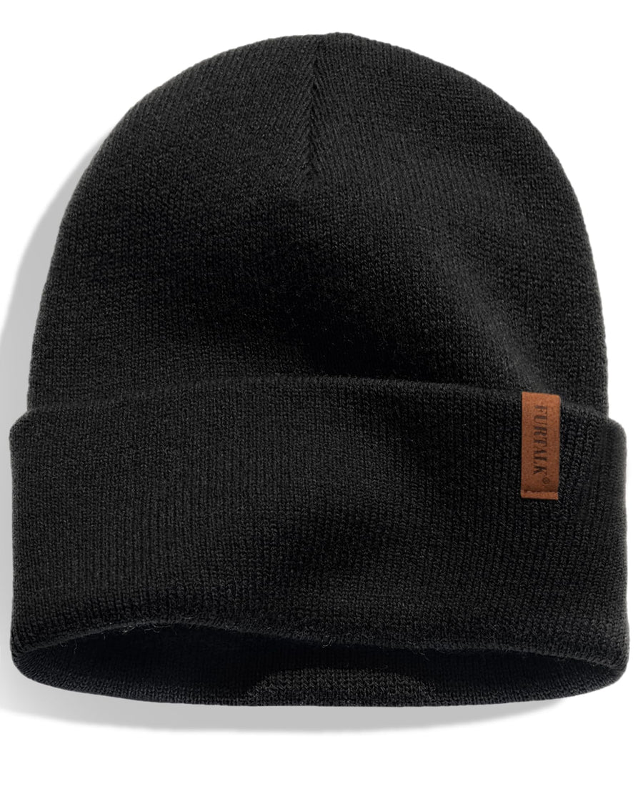 FURTALK Beanie for Men Women Cuffed Thick Knitted Unise