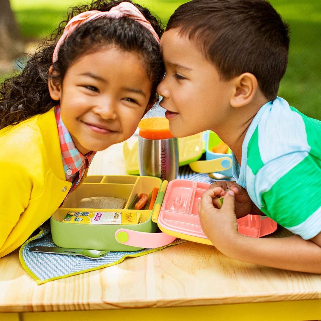 Munchkin® Lunch™ Bento Box for Kids, Includes Utensils,