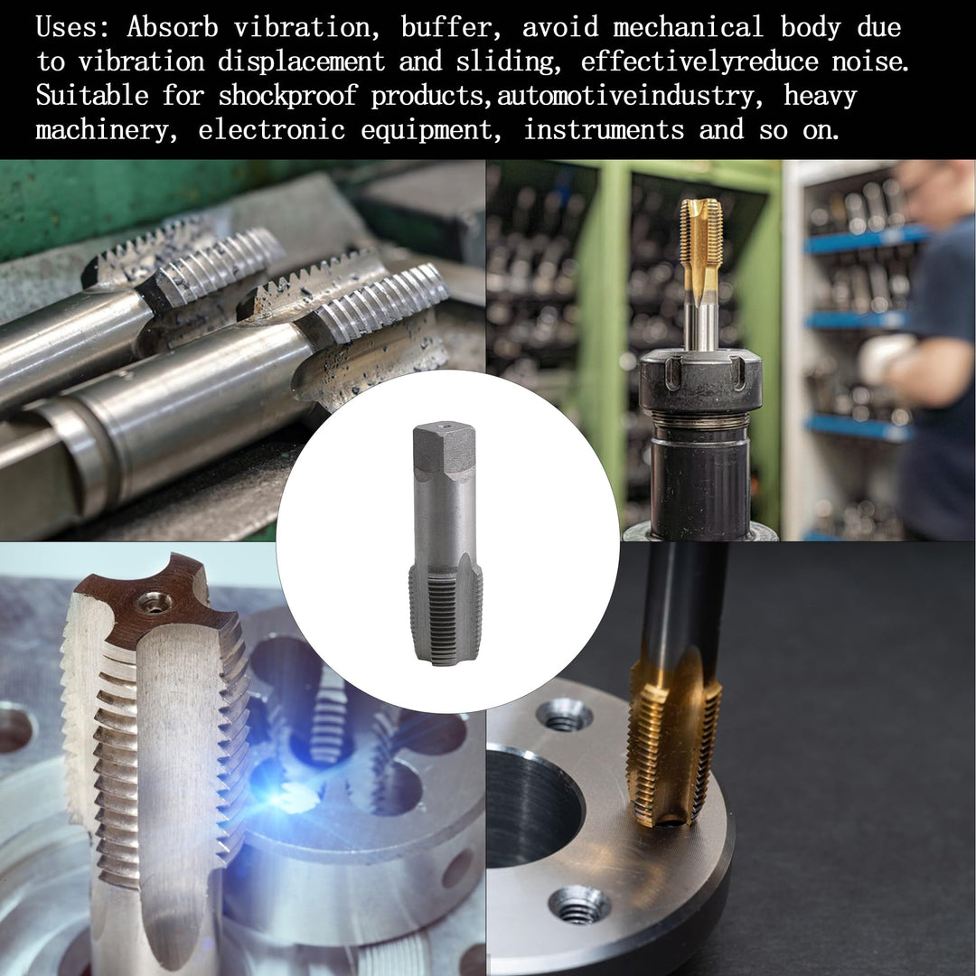 3/4 Inch NPT Pipe Thread Tap Hex Handle Silver Carbon Steel Metric Thread Plug Manual Drill Bit for Thread Processing