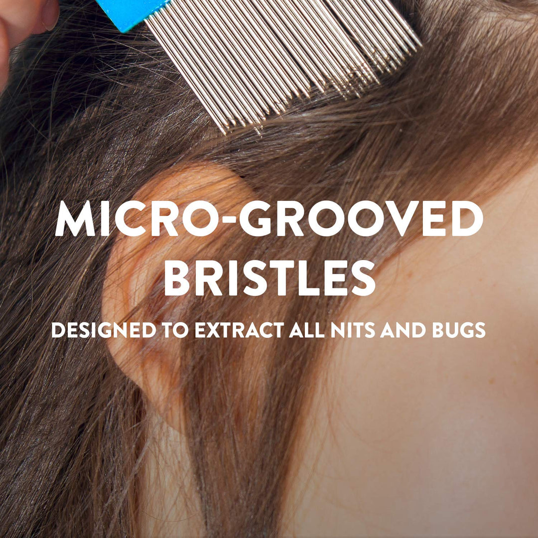 Lice Lifters Nit Removal Comb-professional Microgroved Steel Louse and Nit Comb for Head Lice Treatment, Removes Nits. Best Results If Used with Lice Lifters Lice Treatment Solution and Lice Lifters Nit Removal Mousse. Head Lice Will Be Killed in Min