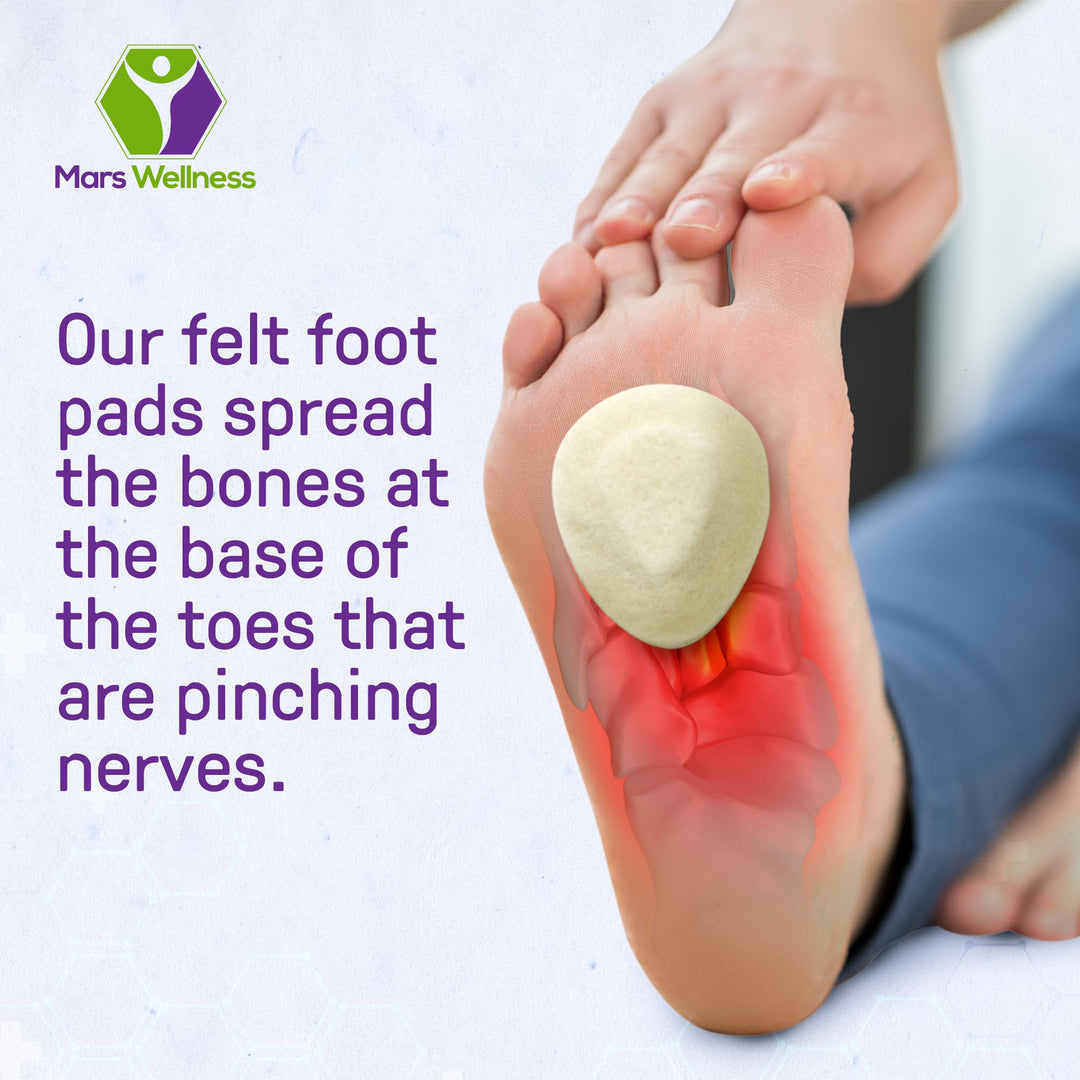 Neuroma Comfort Foot Pad - 4 Pack