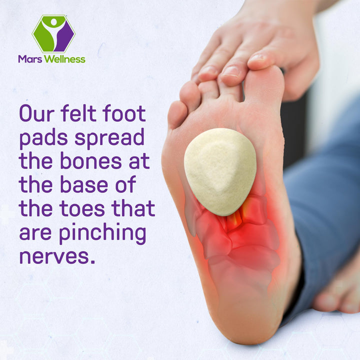 Neuroma Comfort Foot Pad - 4 Pack