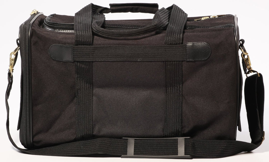 Delta Airlines Travel Pet Carrier, Airline Approved &amp; Guaranteed On Board - Black, Medium