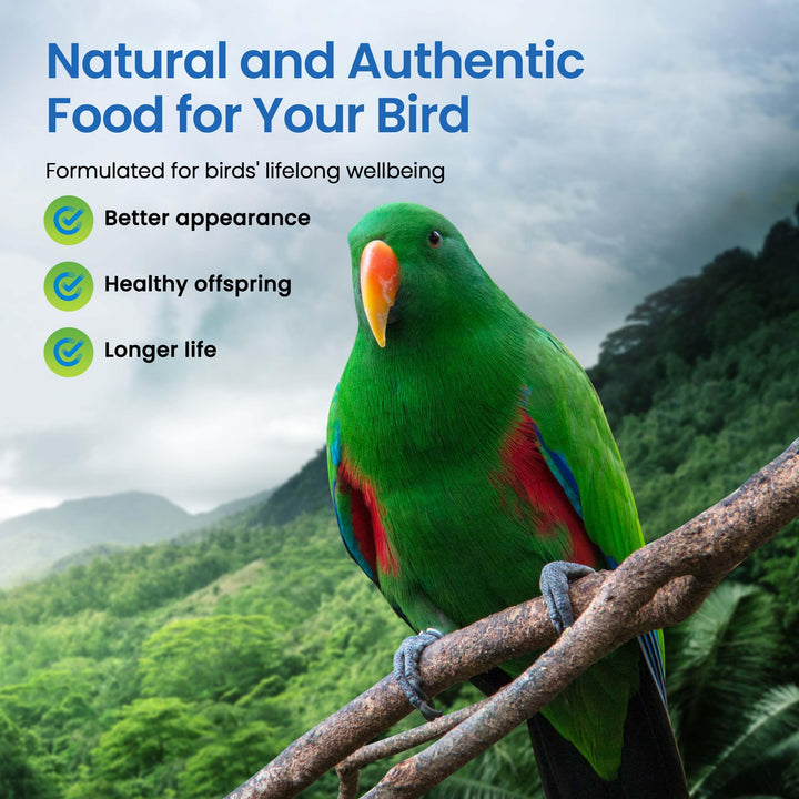 Harrison&#39;s Bird Foods Pepper Lifetime Coarse Certified Organic Non-GMO Formula Bird Food 5lb