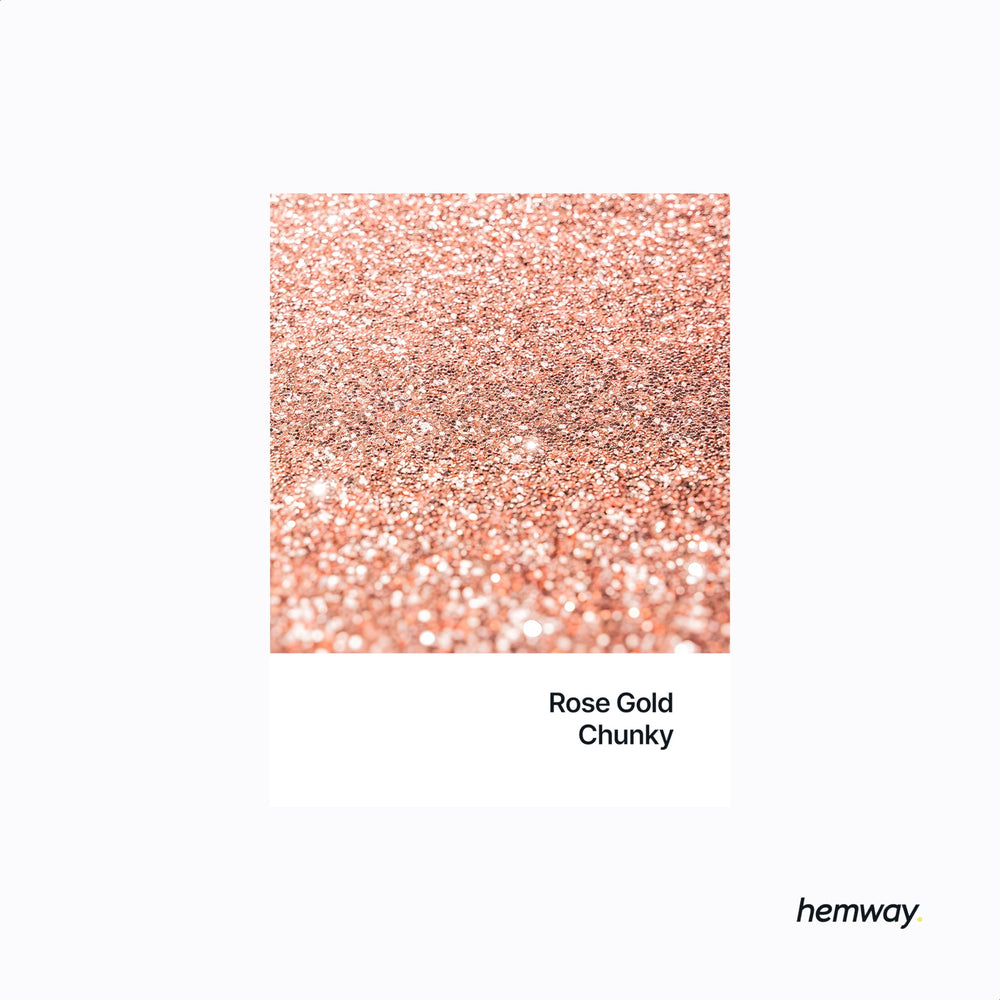 Rose Gold: Chunky Premium Multi Purpose Glitter 1/40 0.025 0.6Mm 625 Microns Dust/Powder 100G/3.5Oz For Crafts Cosmetic Wine Glass Face Art Nail Skin Beards Festival (Ros