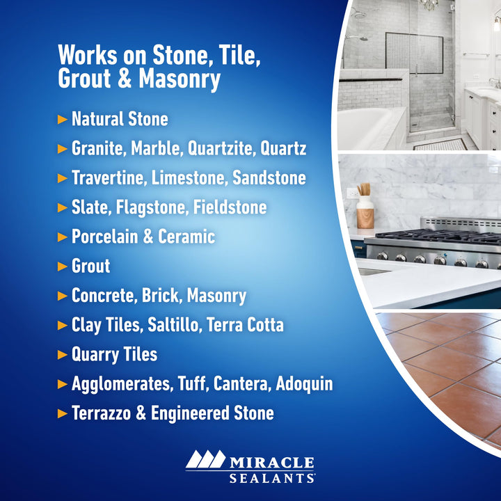 511 PT SG Impregnator Sealer for Stone, Tile, Slate, Ceramic, Quartz 16 oz Pint