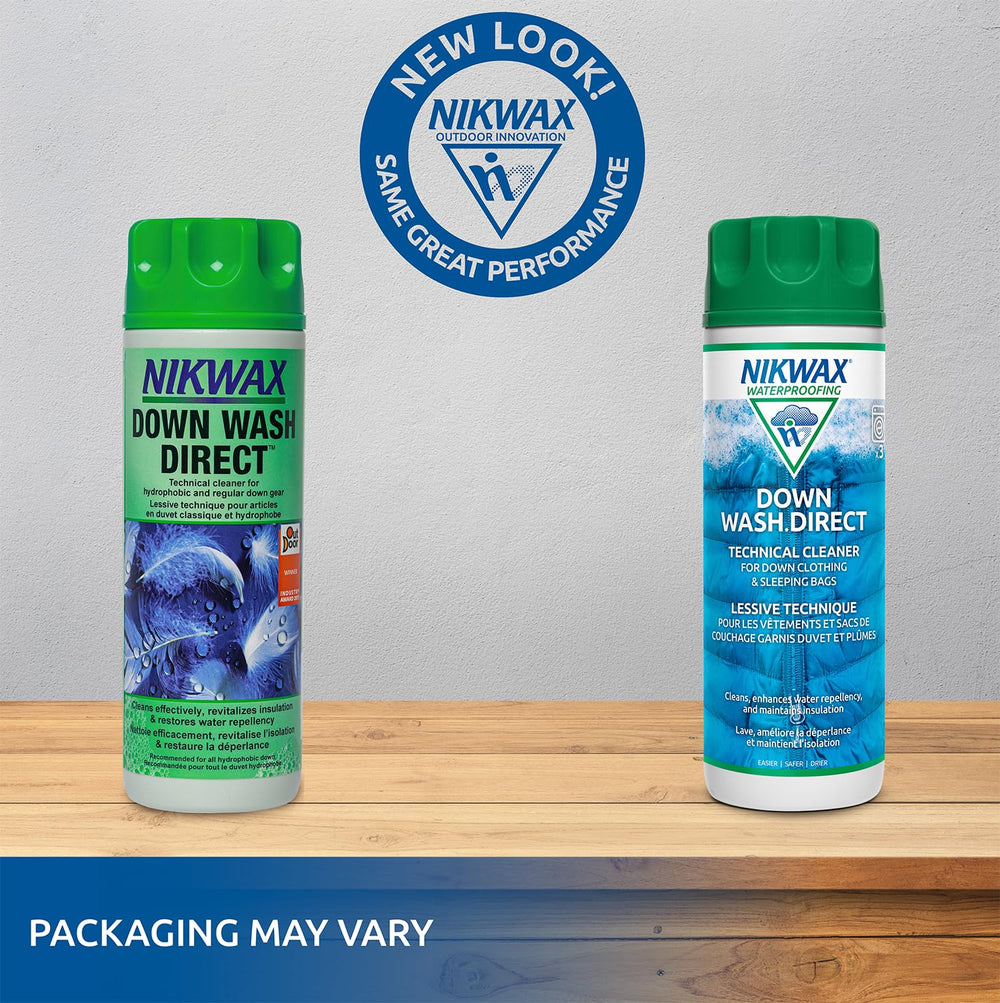 Down, Down Wash.Direct, 300ml, Specialty Cleaner for Down Jackets, Outerwear, Vests, Sleeping Bags, Quilts, and Bedding, Restores Loft, Warmth, Insulation, and Water Repellency