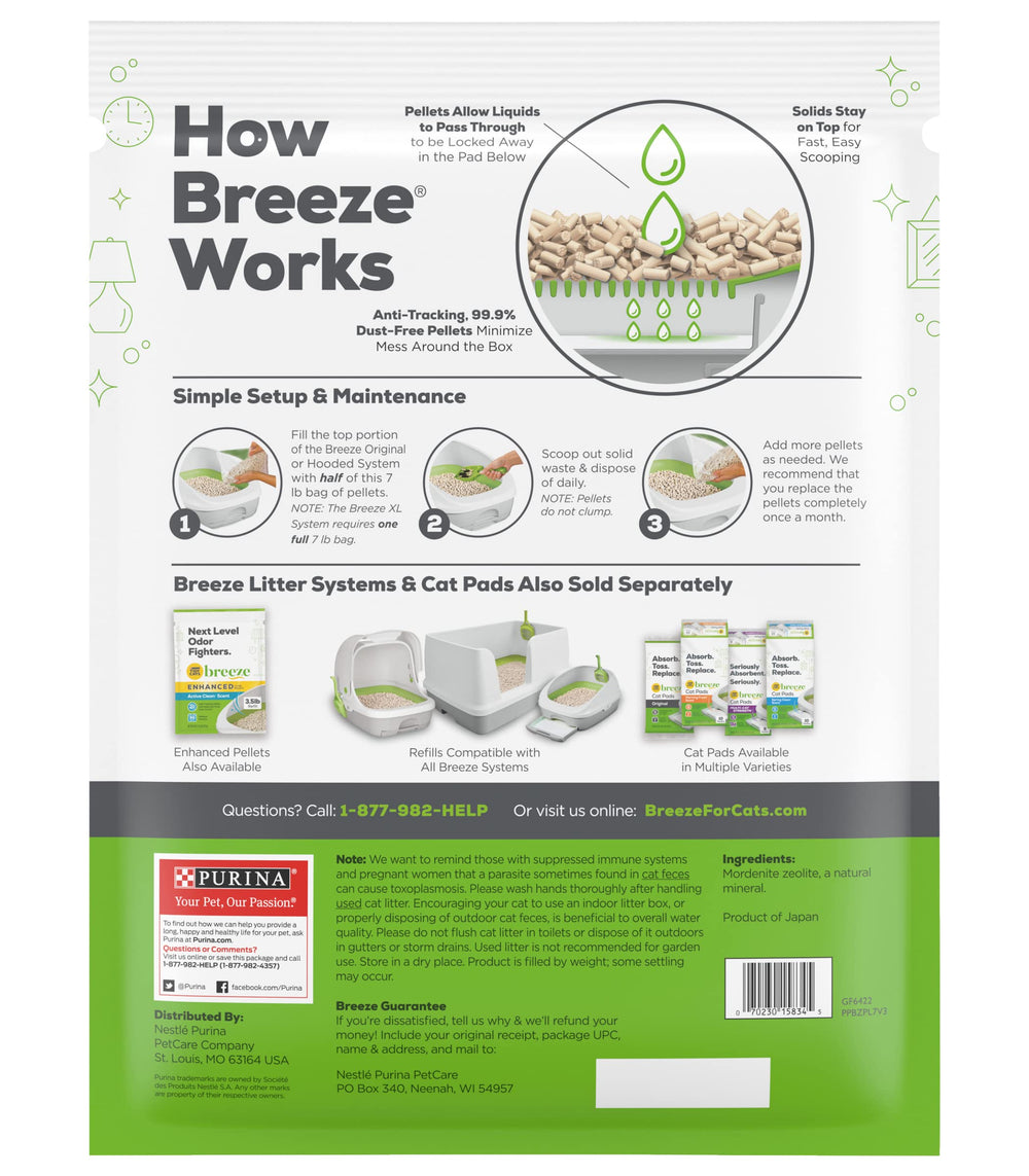 Breeze Pellets - 7 lbs XL Bag 1-Pack