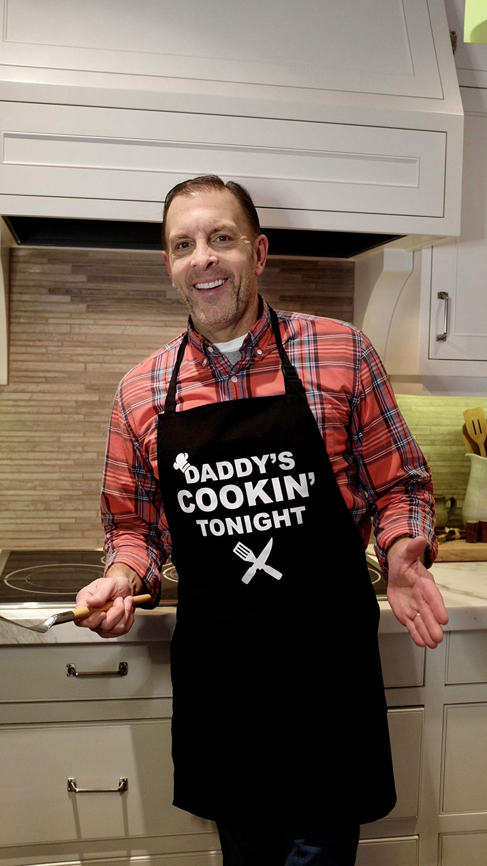 Daddy's Cookin' Tonight Funny Apron for Men