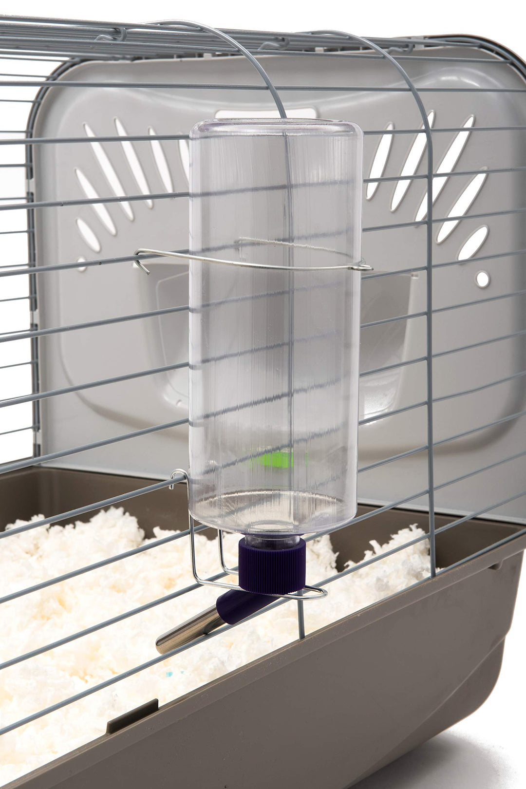 Standard Cage Water Bottles for Rabbits, Ferrets, Guinea Pigs, Hamsters, Rats, Mice and Other Small Animal&#39;s (32 Ounce, Clear)