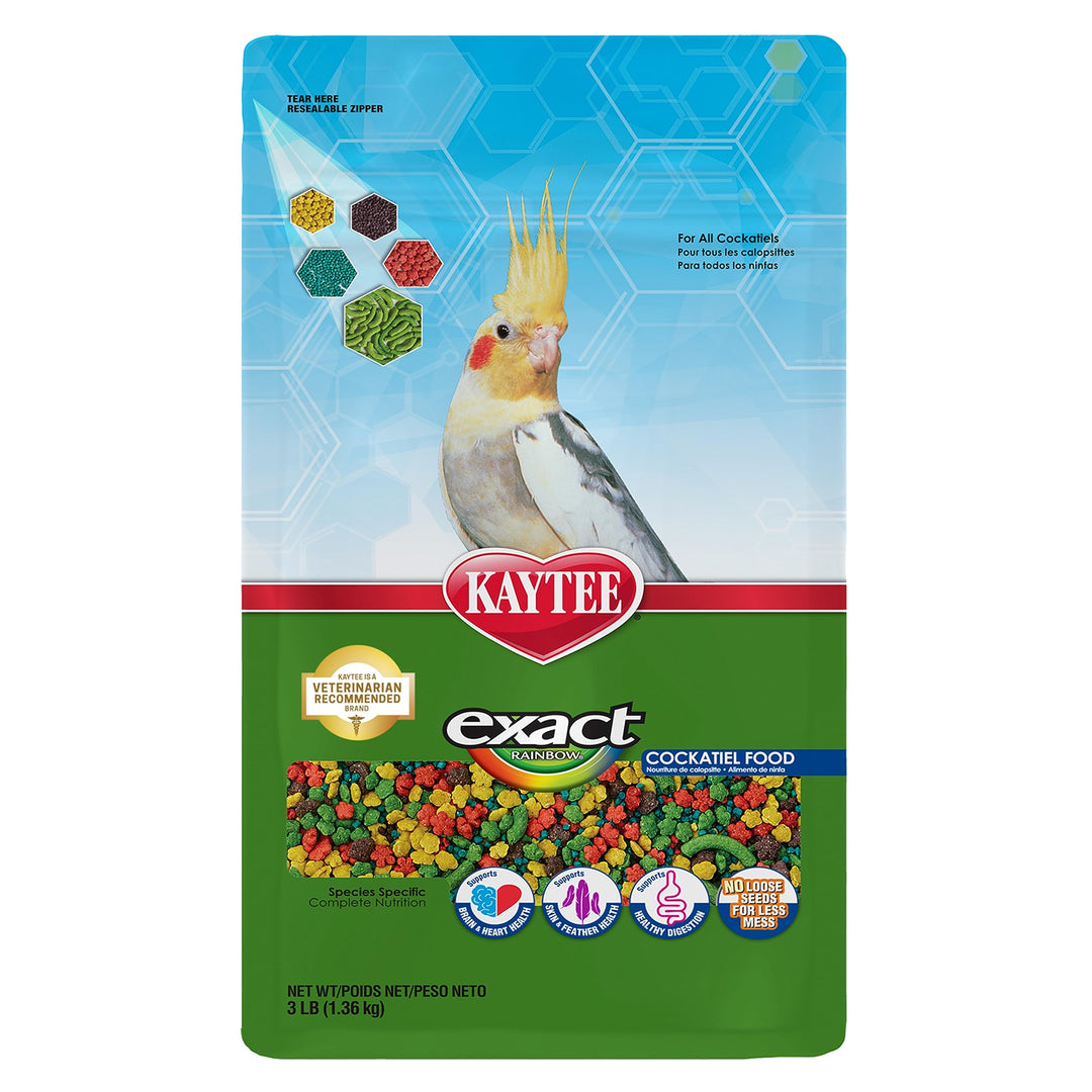 Exact Rainbow Cockatiel 3 lb