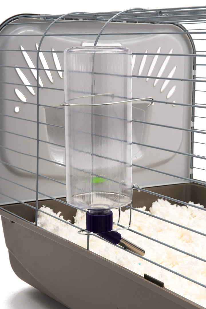Standard Cage Water Bottles for Rabbits, Ferrets, Guinea Pigs, Hamsters, Rats, Mice and Other Small Animal&#39;s (32 Ounce, Clear)