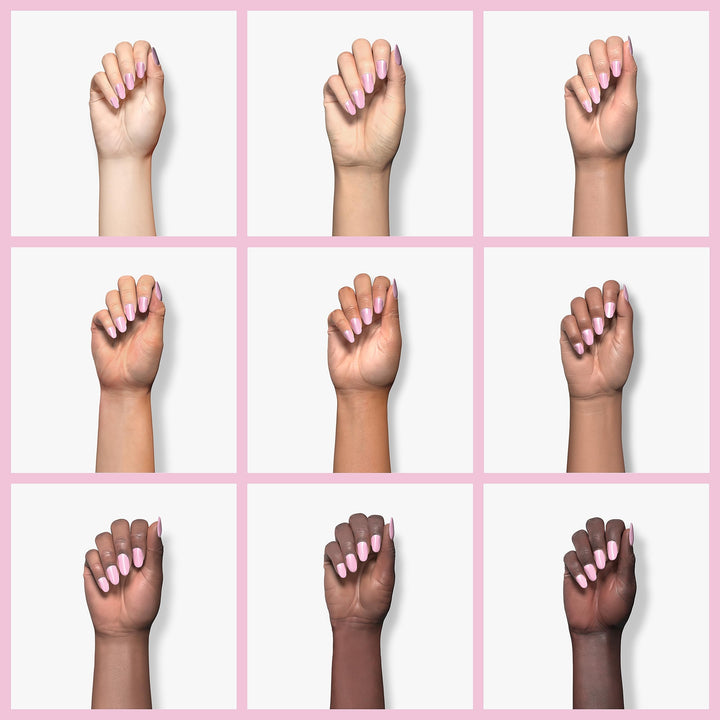 Soak Off U V LED Hema Free Pink Gel Nail Polish - Cake Pop (019) 10ml