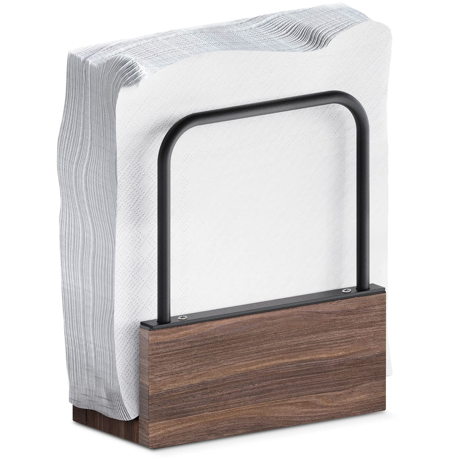 Farmhouse Napkin Holder for Kitchen Table, Wooden Napkin Holder Tissue Dispenser, Rustic Kitchen Napkin Dispenser-Dining Table Napkin Holder for Kitchen, Paper Napkins Holder Kitchen Décor