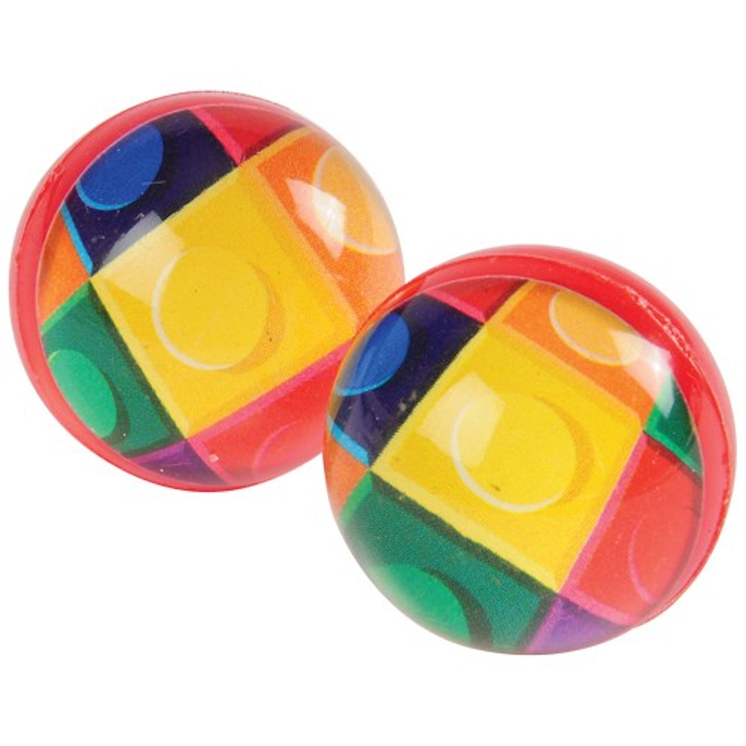 Block Inspired Super Hi High Bounce Rubber Balls (12)