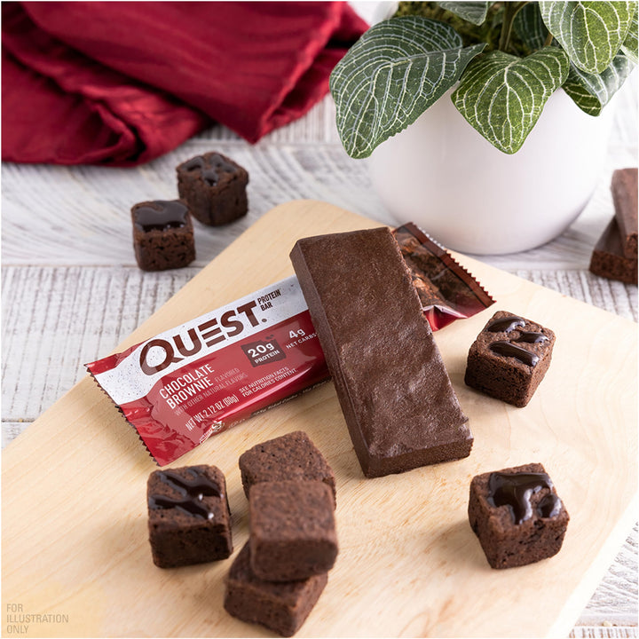 Bar - 60g (Pack of 12, Chocolate Brownie)