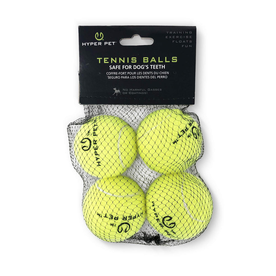 Tennis Balls for Dogs (Safe Dog Ball, Tennis Balls for Exercise & Training) Interactive Toys work with K9 Kannon K2 Dog Ball Launcher - 4 Pack 2.5 Green