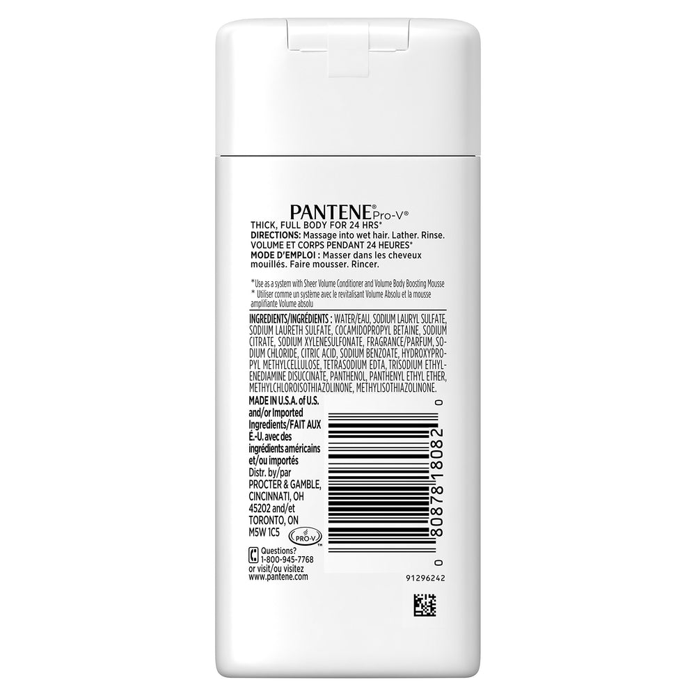 Pro-V Sheer Silicone Free Shampoo - 3.38 Ounces
