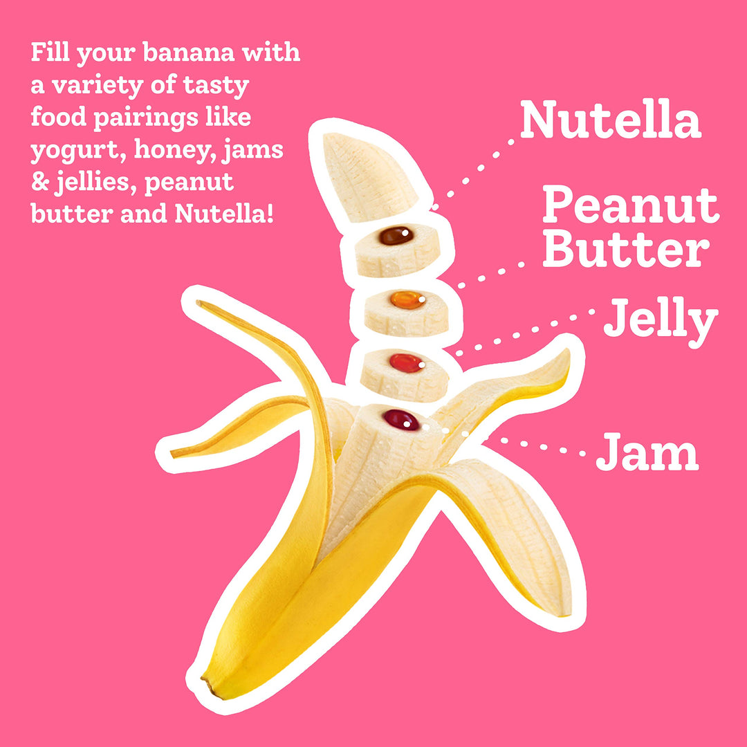 ® Kitchen Gadget - Core &amp; Fill A Banana While Still In Its Peel