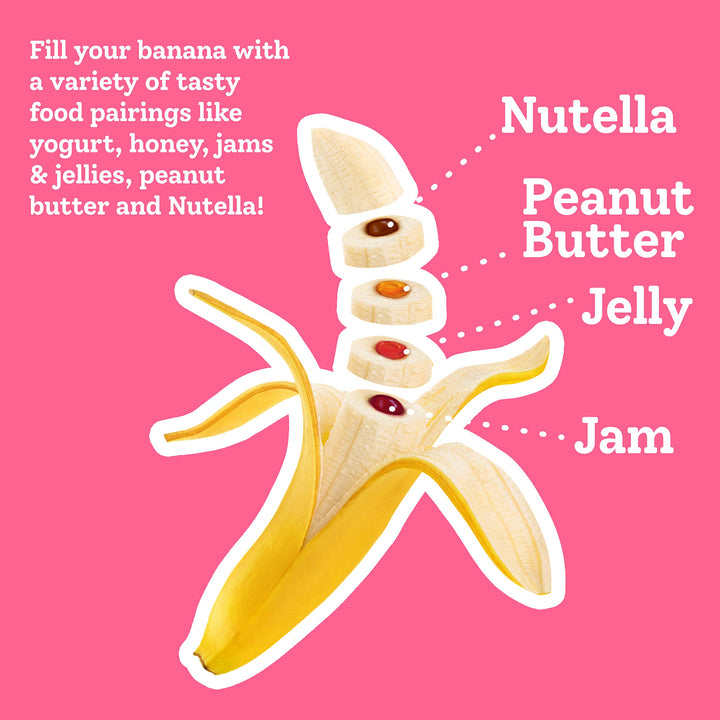® Kitchen Gadget - Core &amp; Fill A Banana While Still In Its Peel