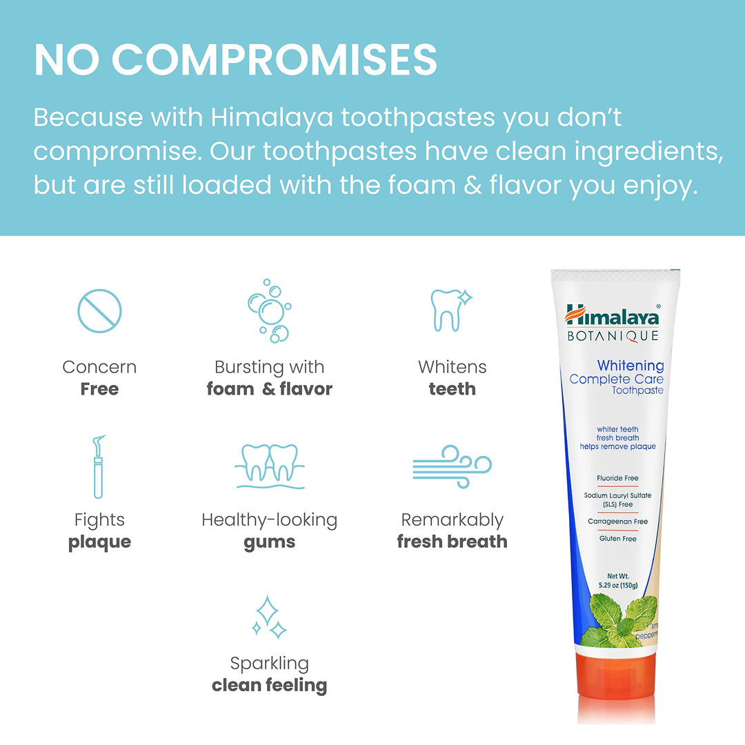 Himalaya Whitening Toothpaste - Simply Peppermint 5.29 