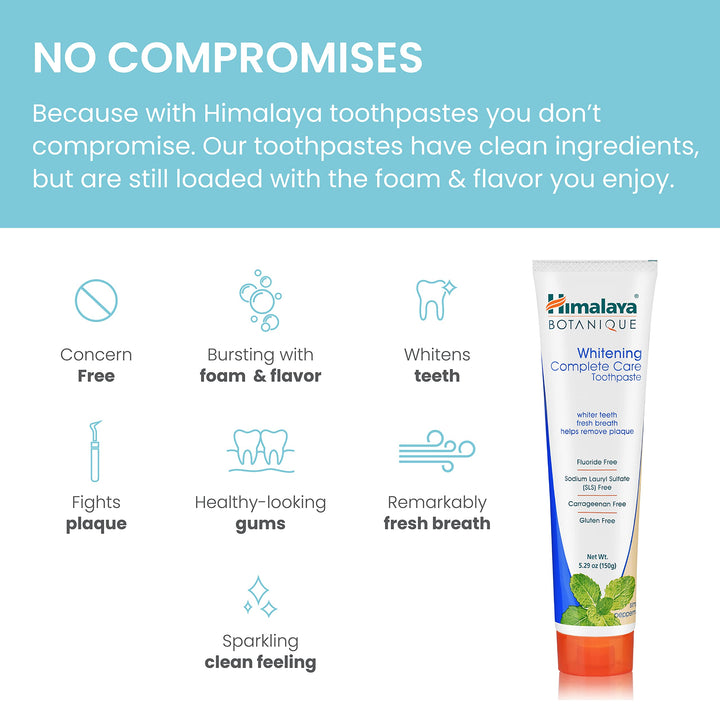 Himalaya Whitening Toothpaste - Simply Peppermint 5.29 