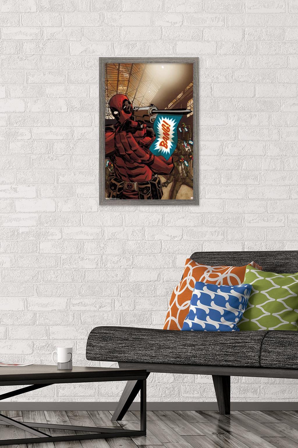 Marvel Comics - Deadpool - Bang Wall Poster, 22.375 x 34, Unframed Version