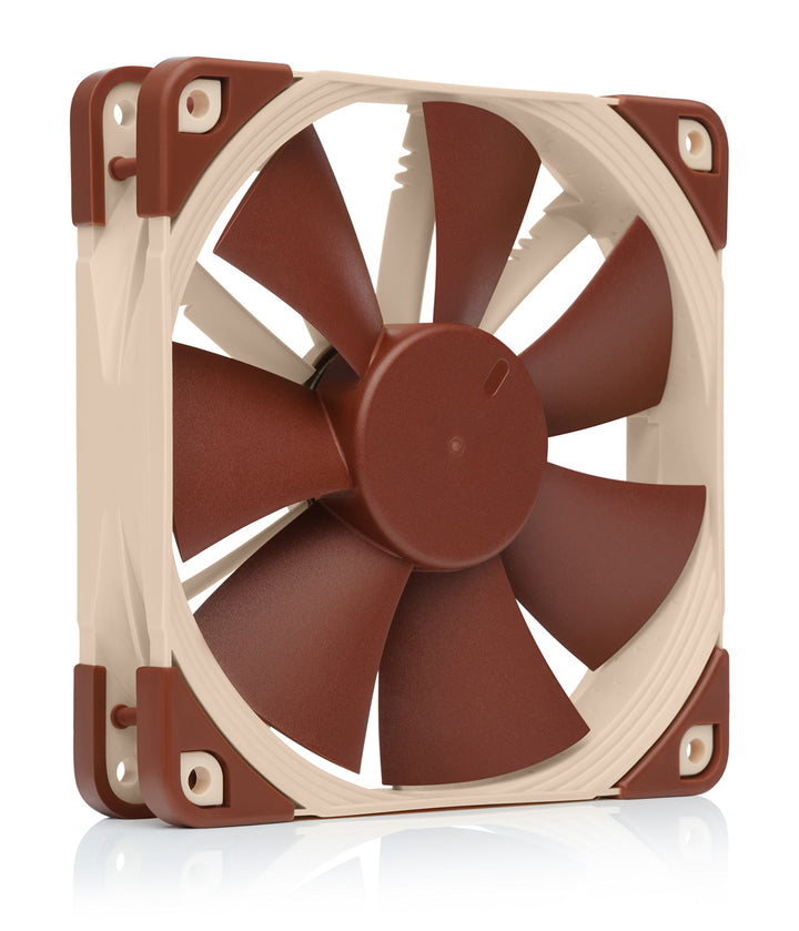 NF-F12 PWM, Premium Quiet Fan, 4-Pin (120mm, Brown), compatible with Desktop