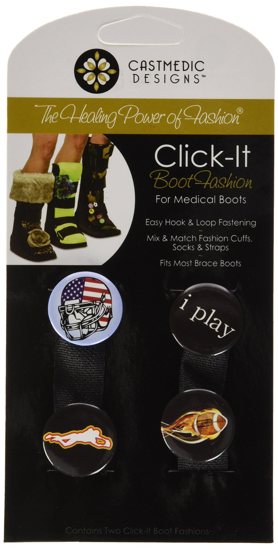CastMedic Designs Click-It, Football