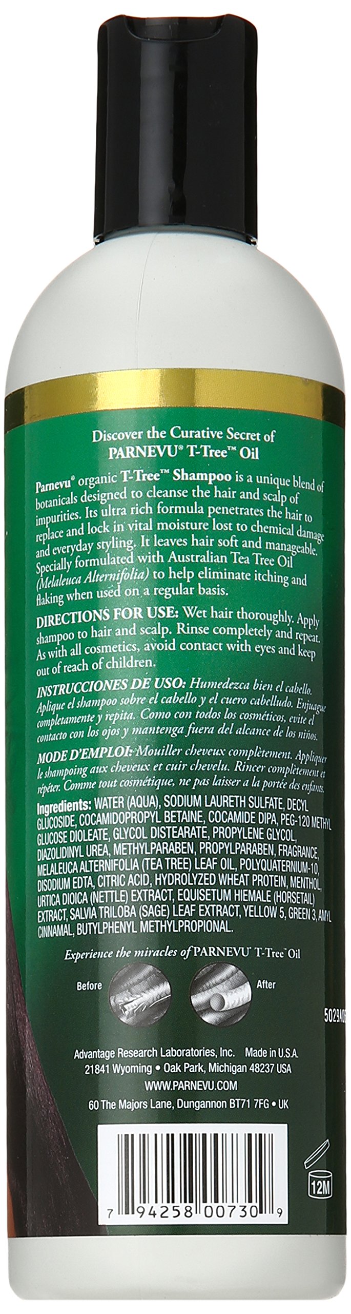 T-Tree Therapeutic Shampoo, 12 Ounce