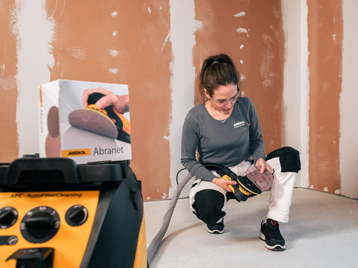 Abranet Net Disc / 5 inch/Grit 1000 / Sandpaper sanding discs Hook and Loop / 50 pcs / 9A-232-1000