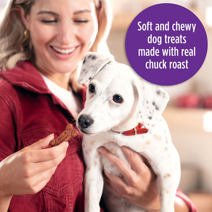 Soft &amp; Chewy Dog Treats, Beef &amp; Filet Mignon Recipe, 25 Ounce