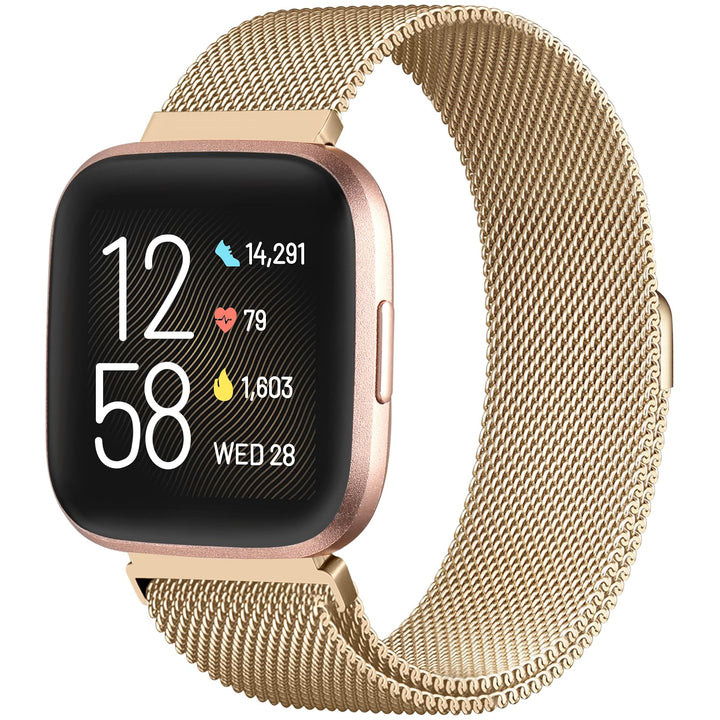 ZWGKKYGYH Metal Bands Compatible with Fitbit Versa 2/Ve