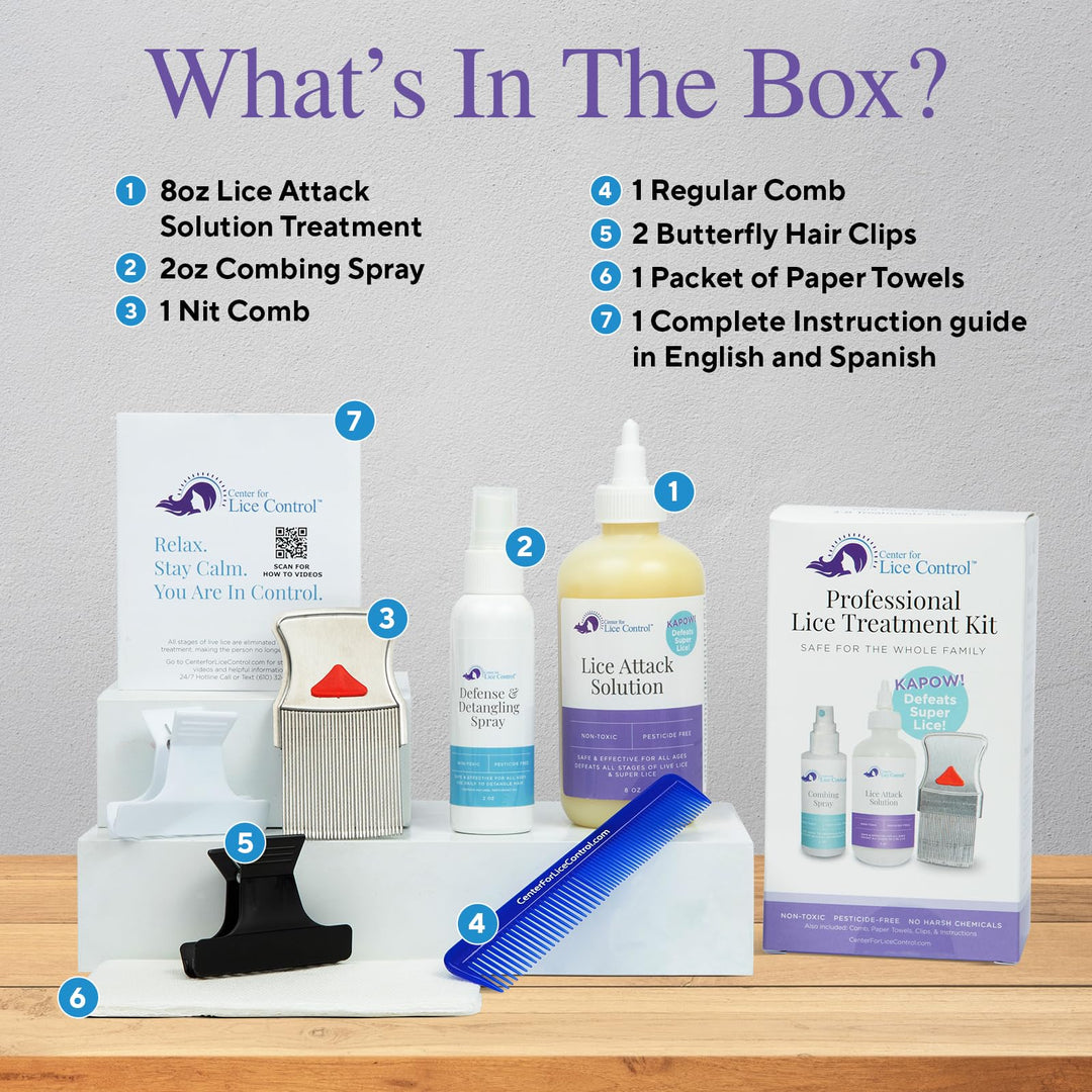 KaPOW! Lice Battle Kit