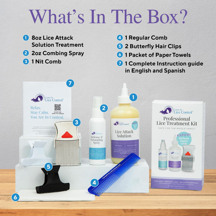 KaPOW! Lice Battle Kit