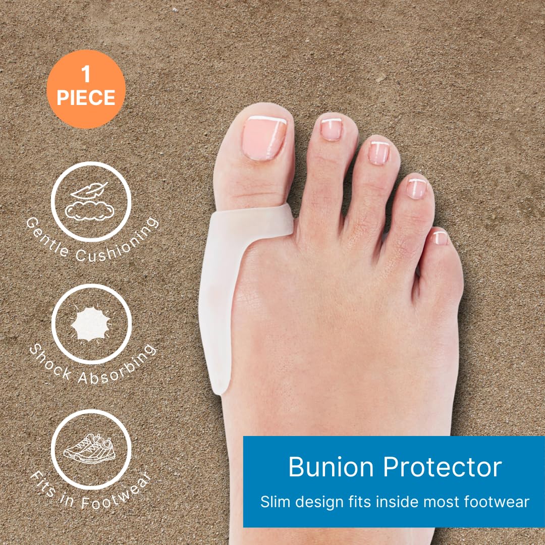 Natracure Gel Big Toe Hallux Bunion Guard (1316-M Cat)