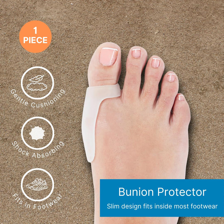 Natracure Gel Big Toe Hallux Bunion Guard (1316-M Cat)