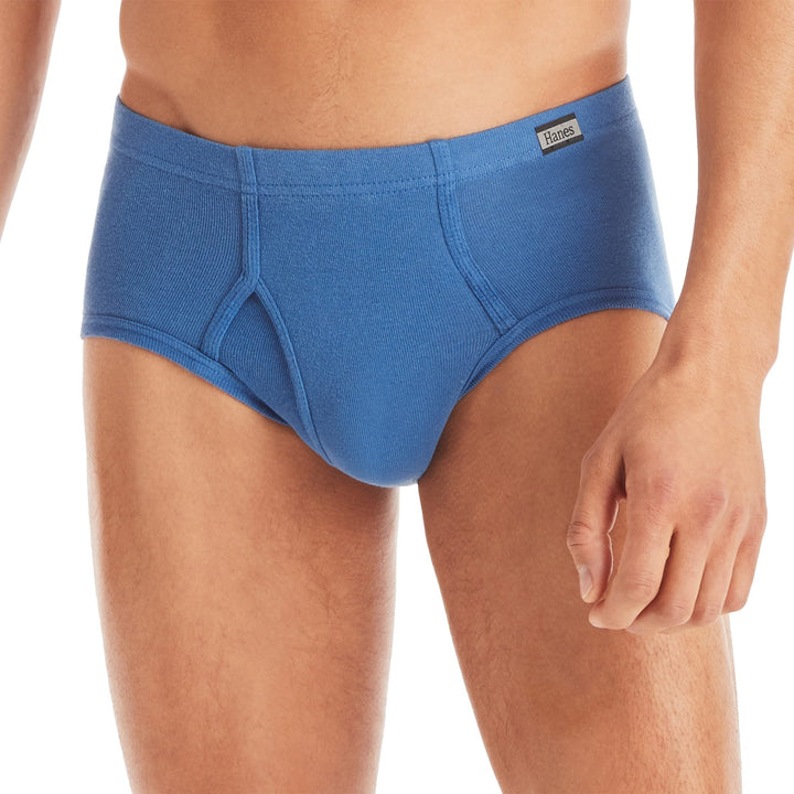mens Underwear Pack, Mid-rise Briefs, Stretch Cotton Underwear, Classic, 6-pack (Colors May Vary) Briefs, 6 Pack - Assorted, Large US